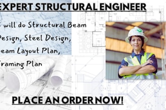 do structural beam design, steel design, beam layout plan, framing plan