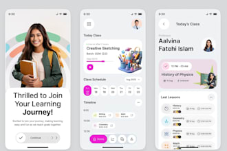 develop ai educational app like udemy, online course app, lms website, quiz app