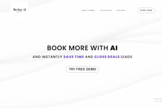 build an ai chatbot, voice receptionist, or automation