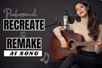 recreate and remake ai song or beat for commercial use