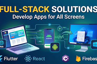 develop custom web android and windows applications