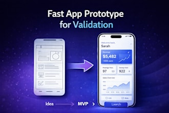 create a fast prototype app for idea validation