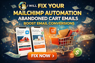 fix your mailchimp automation abandoned cart emails boost email conversions