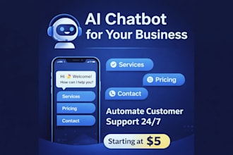 create ai chatbot for your business customer support