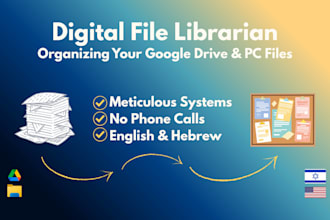 organize your messy google drive and PC folders