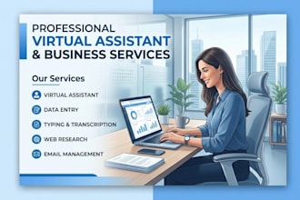 be your reliable virtual assistant for data entry and admin support