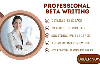 beta read fantasy manuscript critique read report honest feedback ya beta reader
