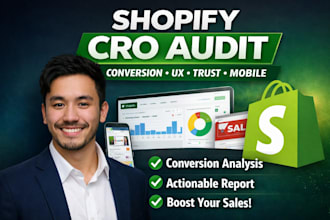 audit and review your shopify store for conversion cro