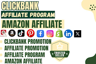 do affiliate marketing, clickbank, amazon affiliate promotion, affiliate program