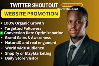 share and promote your website link to 900,000 active facebook audience