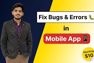 fix bugs, crashes and errors in your android and ios app