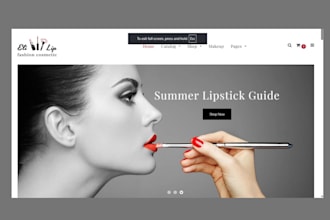 skin care shopify store beauty website cosmetics website skincare website