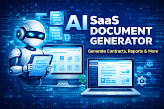 ai saas document generator for contracts, reports and automation