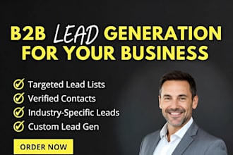 do b2b lead generation linkedin leads email list business leads gen