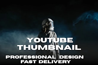 professional youtube thumbnail design for your channel