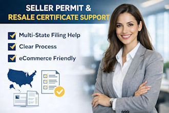 file multi state seller permit, resale certificate nexus tax id business license