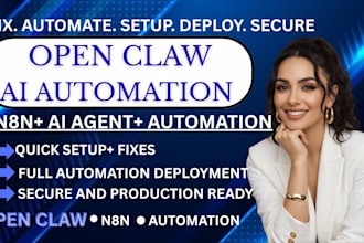 do open claw setup open claw ai agent,n8n automation ,open claw vps