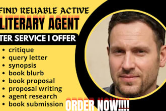 submit your book to reliable literary agent write critique query letter synopsis