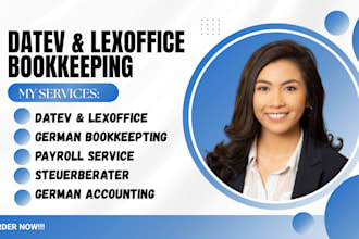ihr datev or lexoffice german bookkeeping, sevdesk, payroll filings