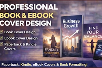 book cover design amazon book cover design kdp illustration book cover design