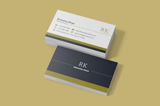 design a professional business card