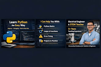 teach python and help you solve coding problems step by step