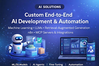 build ai models, llm projects, rag, finetuning, mcp servers, agents automations