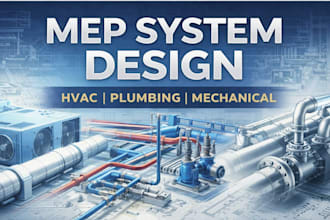 design mep system hvac plumbing and mechanical engineering