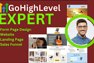 be ghl gohighlevel expert to setup highlevel website funnel workflow automation