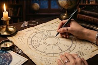 do a detailed natal chart and 2026 forecast reading