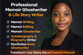 christian memoir ebook ghostwriter autobiography writer biography formatting