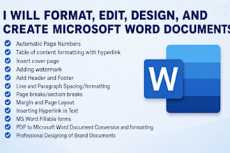 do microsoft word document formatting editing fixing design ms word formatting