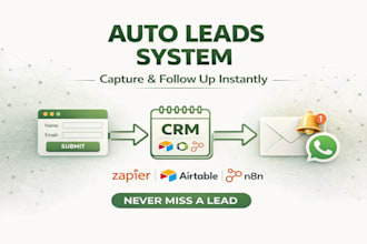 build an automated lead capture and follow up system