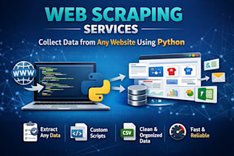 do web scraping and data mining with python