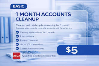 clean up messy books and catch up your accounting