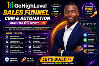 setup gohighlevel CRM gohighlevel automation gohighlevel saas ghl workflow ghl