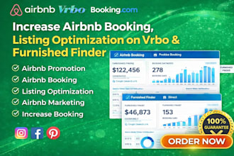 boost your listing on airbnb vrbo furnished finder to increase bookings and sale