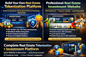 develop real estate tokenization fractional ownership system