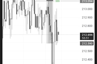 do professional forex chart analysis and markup