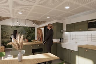 do your kitchen layout and 3d