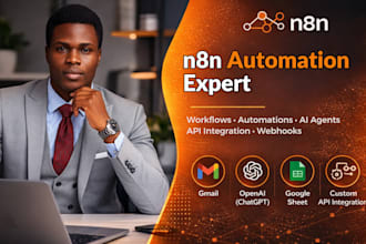 develop n8n ai automation, n8n ai agent workflow automation, n8n api integration