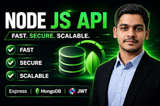 secure node js rest api with express and mongodb
