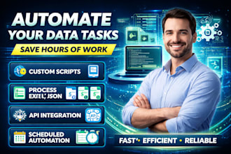 build custom automated data pipelines and backend workflows