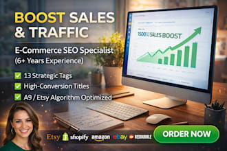 design etsy digital products seo listing etsy shop set up