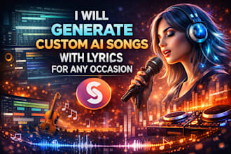 generate custom ai songs with lyrics for any occasion