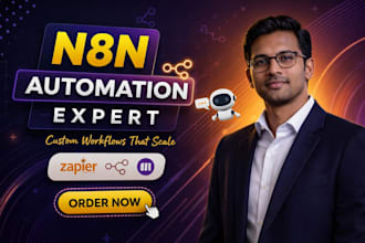 build n8n ai agent workflows and business automations