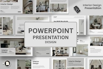 design powerpoint presentation, pitch deck, redesign business slideshow