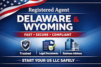 be your delaware or wyoming llc registered agent service