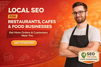 do local SEO for restaurants, cafes, bakeries, catering, food businesses