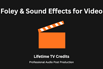add foley and sound effects to your video